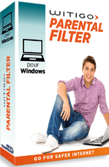 Logiciel de contrôle parental pour Windows XP, Vista, 7, 8 et 8.1 Witigo Parental Filter